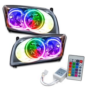 Dodge Caliber Headlight Assembly - ORACLE Lighting - SMD - ColorSHIFT with Simple Controller - `07-`12